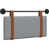  Držeće uzglavlje Zidne Svijetlo siva 90 x 55 x 5 cm Antikni PU - Svjetlosiva 80 cm bez LED | shoptok.hr