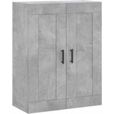  Visoka komoda siva betona 69,5x34x180 cm od konstruiranog drva | shoptok.hr