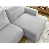 Bobochic Paris Svijetlo siva kutna garnitura Aden – | shoptok.hr