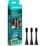 happybrush Eco VIBE 3+ AllBlack glave četkice - 3 komada | shoptok.hr