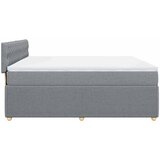  Krevet s oprugama i madracem svjetlosivi 180x200 cm od tkanine | shoptok.hr