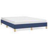  Okvir za krevet bez madraca plavi 140 x 200 cm od tkanine | shoptok.hr