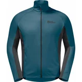 Jack Wolfskin Pulover na prostem Morobbia FZ M Blue Coral 2XL