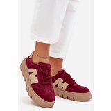 VINCEZA Suede Women's Sneakers On Platform | shoptok.hr