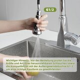 HIBBENT izvlečna glava za kuhinjsko pipo G1/2 | Shoptok.si