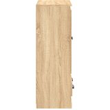 Visoka komoda hrasta sonome 60x35,5x103,5 cm konstruiranog drva | shoptok.hr