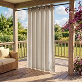 Restilo MOLTE curtain, colour: light beige, plain, classic style, silver eyelets, Oxford fabric, 155 x 220 cm | shoptok.hr