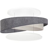  BRILAGI- LED prigušiva svetiljka VELVET TWIST LED/36W/230V CCT prečnik 65 cm WT siva/krem. + daljinski upravljač | Eponuda.com
