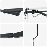  Okvir tende Antracit 300 x 250 cm Aluminij - Antracit 3 x 2 5 m Električni (s LED-om i senzorom za vrijeme) Slike