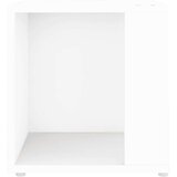  Bočni stolić bijeli 33 x 33 x 34 5 cm od iverice | shoptok.hr
