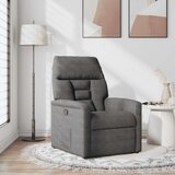  Naslonjač tamnosivi od mikrovlakana | shoptok.hr