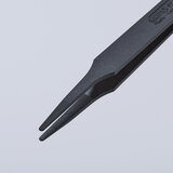 Knipex plastična špic pinceta - igličasta esd 115mm (92 09 01 esd) | ePonuda.com
