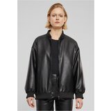 Urban Classics women's jacket made of artificial leather black | ePonuda.com