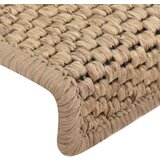 vidaXL samoljepljivi otirači za stepenice 15 kom 65x25 cm boja pijeska | shoptok.hr