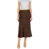 Liu Jo GONNA MAGLIA LONGUET MF5295 MA27R Smeđa | shoptok.hr