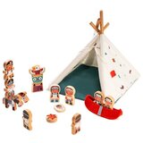 Lilliputiens® indijanski šator sa figurama Cene