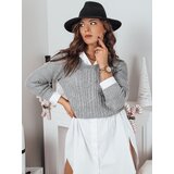 DStreet Sweter damski VALENTIS jasnoszary Cijene
