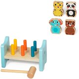 Tooky Toy box xxl kutija montessori obrazovna 7u1 senzorna 19-21 mjesec. | shoptok.hr