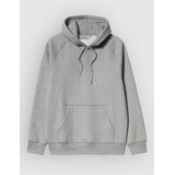 Carhartt WIP Chase Pulover s kapuco grey heather / gold Cene