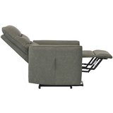 Modern Living tv-fotelj bishop, zelena, videz usnja, relax funkcija | Shoptok.si