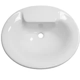 kompaktan ugradni lavabo 45cm x 55cm bela