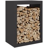  Stalak za drva za ogrjev crni 60 x 40 x 80 cm čelični | shoptok.hr