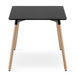  Stol ADRIA u crnoj boji – 120 × 80 cm | shoptok.hr