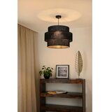  Brilagi - Visilica na sajli SPACE YUTE 1xE27/15W/230V, prečnik 50 cm, crna | Eponuda.com