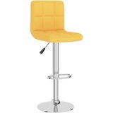 Furnova Barski stolček gorčično rumeno blago, (21949256) | Shoptok.si