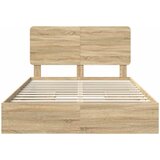  s od storage Sonoma hrast 140 x 190 cm Konstruirano drvo | shoptok.hr