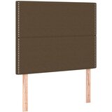  Krevet s oprugama i madracem tamnosmeđi 100 x 200 cm od tkanine | shoptok.hr