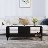 The Living Store Stolić za kavu crni 102x50x40 cm od konstruiranog drva Cijene