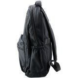  Gradski školski ruksak sa srednjim pretincem, crni, 38 cm, 20 l | shoptok.hr