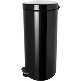 Helit Zbiralnik odpadkov s pedalom in oblogo srebrovih ionov, prostornina 30 l, VxØ 650 x 300 mm, črne barve Cene