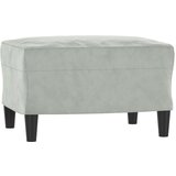  3-dijelni set sofa s jastucima svjetlosivi baršunasti | shoptok.hr