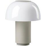 Zone Siva aluminijasta LED zatemnitvena namizna svetilka (višina 22 cm) Harvest – Cene