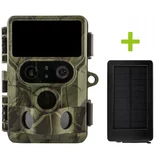 OXE Lovska kamera Tarantula WiFi 4K in sončna plošča + 32GB SD kartica, 8 baterij in stativ!