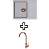 Aquasanita Set Tesa SQT102AW + Vida PVD Bakar/Alumetallic | shoptok.hr