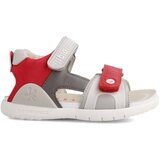 Biomecanics Otroški usnjeni sandali rdeča barva | Shoptok.si