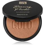 Dripping Gold Luxury Tanning Bronzing Powder kompaktni bronz puder za telo in obraz odtenek Illuminating 15 g