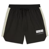 Puma Športne hlače 'Fuse 7' svetlo bež / črna / bela