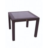  Sto 90x90 sa staklom braon | ePonuda.com