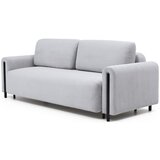 ELTAP Siva sklopiva/s prostorom za odlaganje sofa od samta 244 cm Arcadova – | shoptok.hr