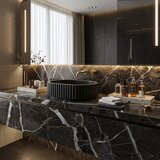 REA Bath Umivalnik na podstavku Margaret Black | Shoptok.si