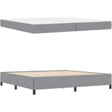  s opruga kutije Svijetlo siva 200 x 200 cm tkanina | shoptok.hr