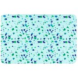Artsy Doormats Svijetloplava kupaonska prostirka 39x60 cm Terrazzo - Cijene