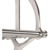 vidaXL Stalak za prtljagu s vješalicama ogledalom aluminijski | shoptok.hr