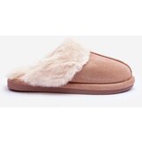 Boto Women's Slippers with Fur Beige Pinky | shoptok.hr