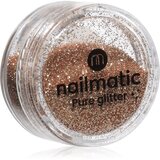 Nailmatic Pure Glitter šljokice za lice i tijelo Small Gold Glitter 3 g | shoptok.hr