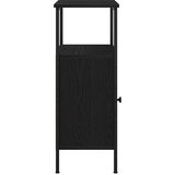  Noćni ormar 2 pcs Crni hrast 41 x 31 x 80 cm Konstruirano drvo | shoptok.hr